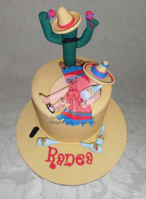 Mexican Themed Cake