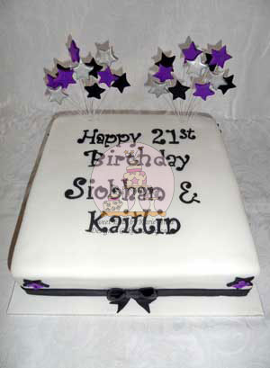21st Birthday Cake