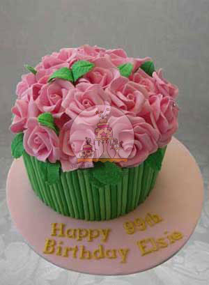 Bunch of Roses Cake