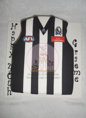 AFL Jersey Cake