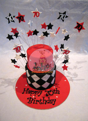 70th Birthday Cake