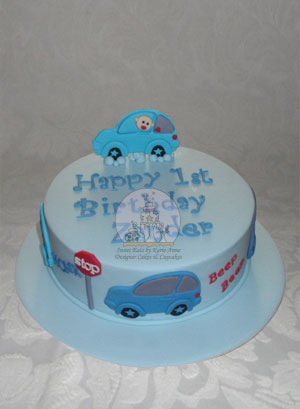 Zanders Car Cake