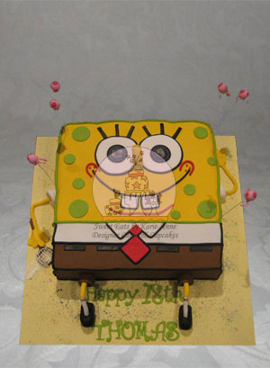 Spongebob Cake