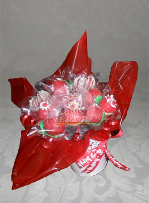 Red and White Bouquet