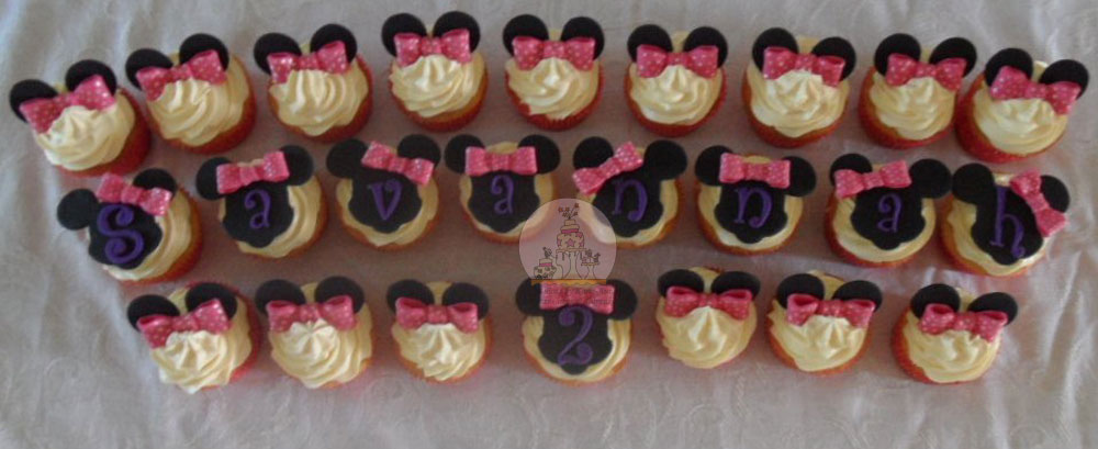 Mini Mouse Cupcakes