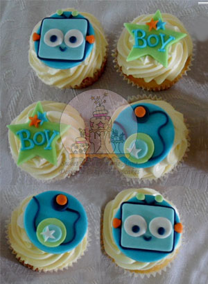 Baby Shower Cupcakes