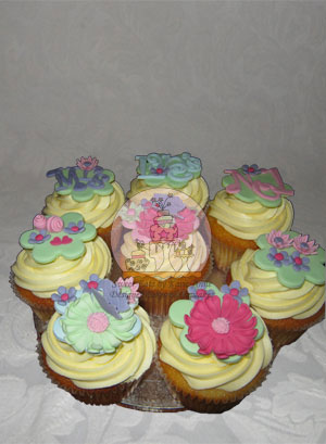 Floral Cupcakes