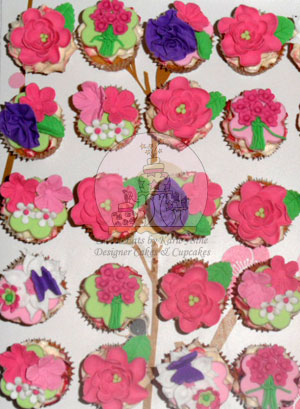 Floral Cupcakes