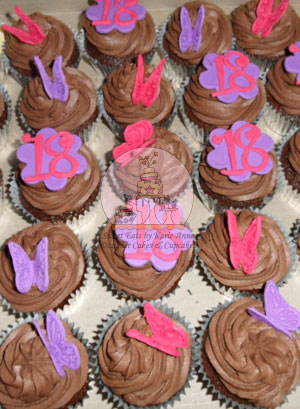 18th Butterfly Cupcakes 2