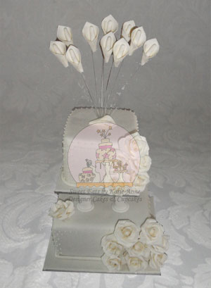 50th Wedding Anniversary Cake